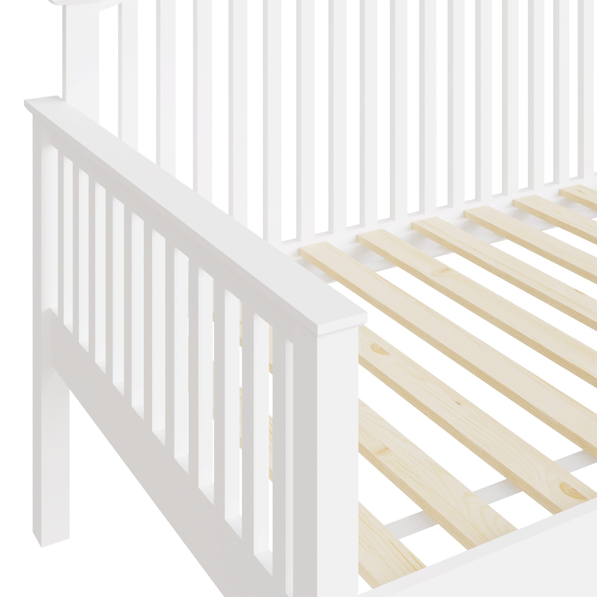 Madrid Wooden Day Bed White