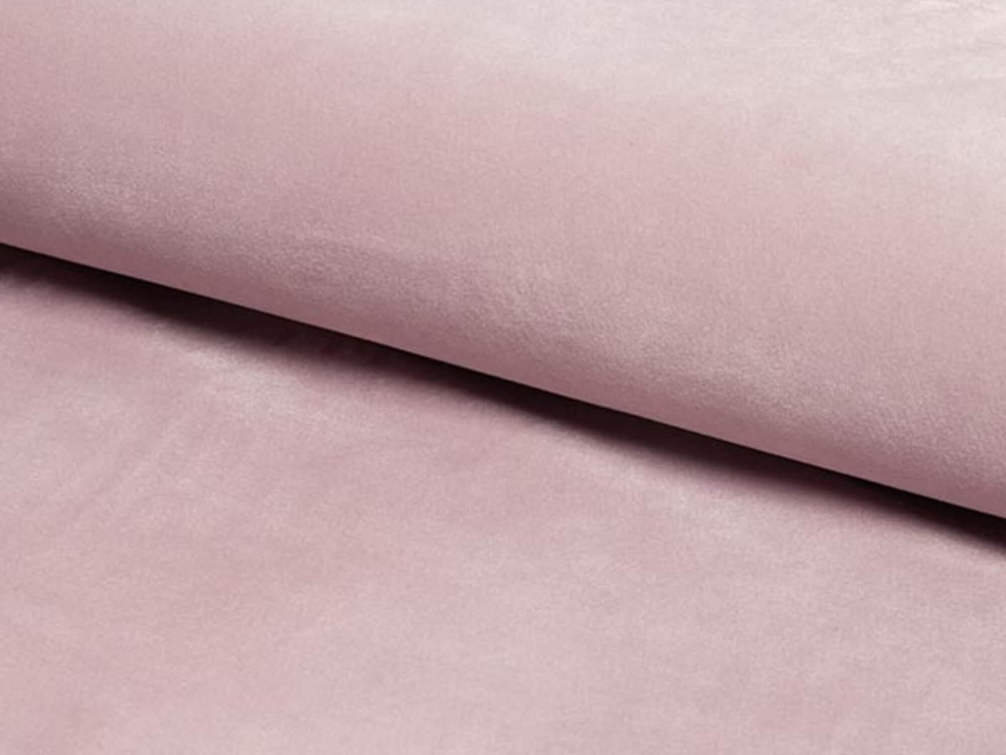 Plush Velvet Fabric - Pink (Colour Swatch)