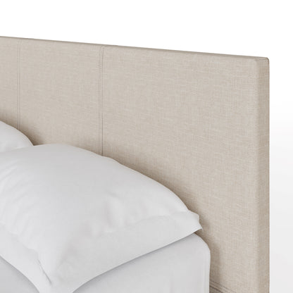 Side Lift Ottoman Bed Natural