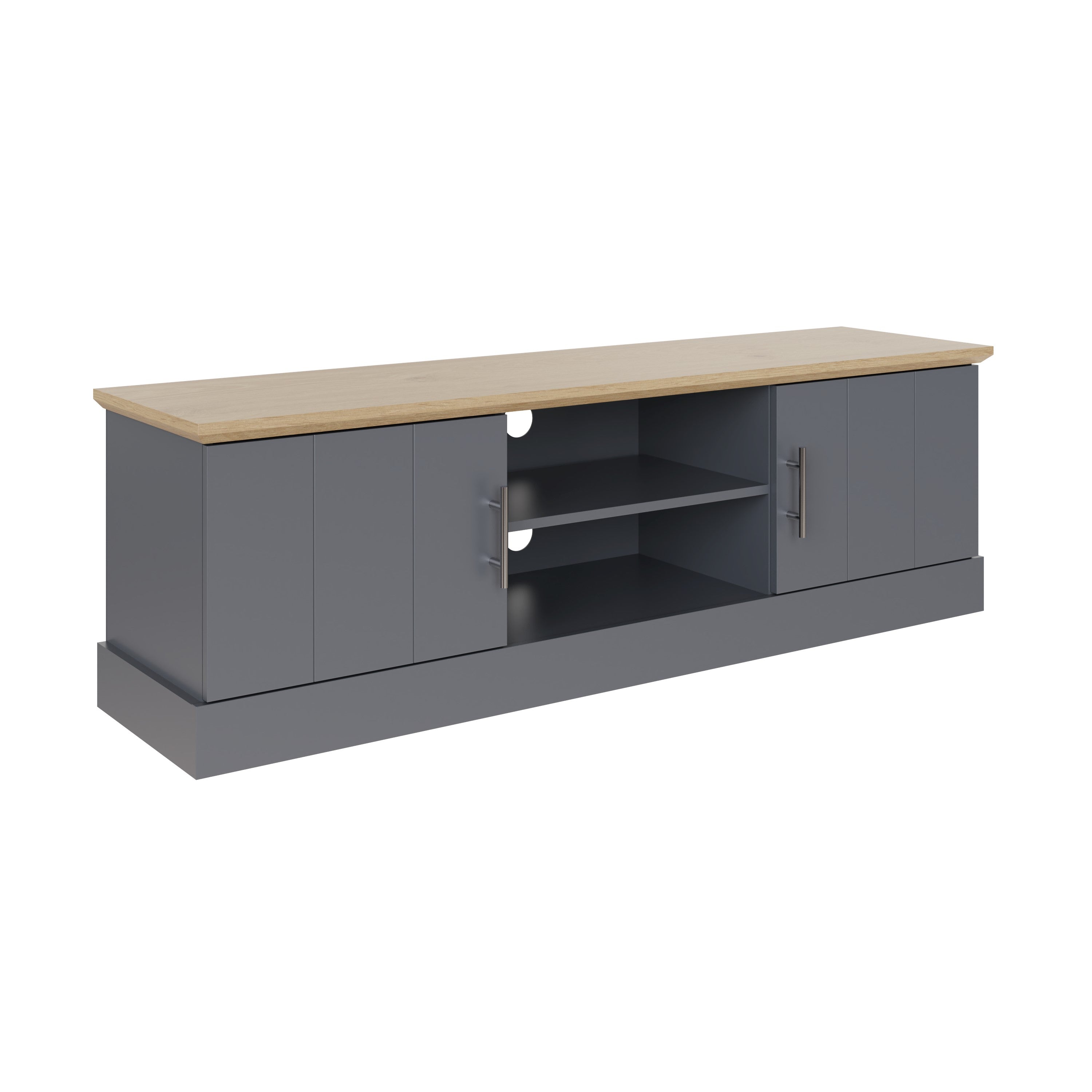 Kendal Large Tv Unit Slate Blue