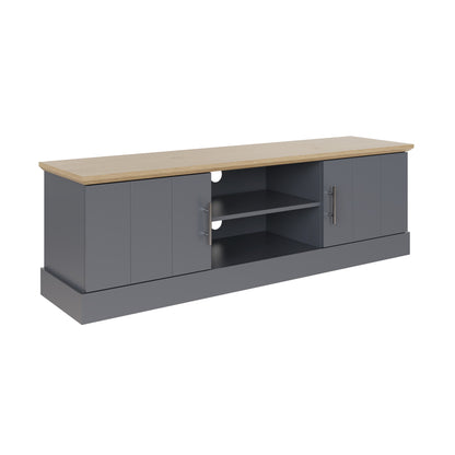 Kendal Large Tv Unit Slate Blue