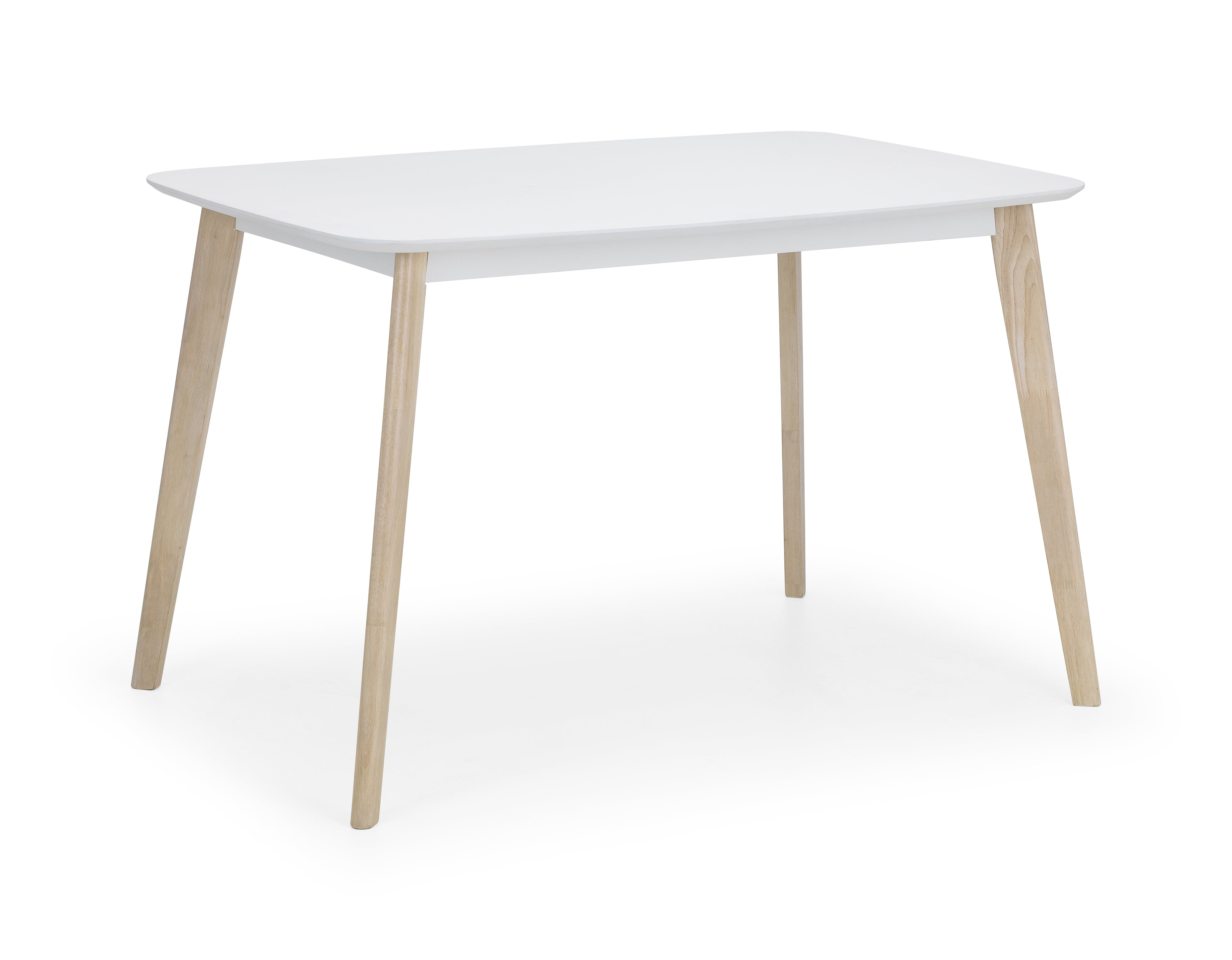 Casa Rectangular Dining Table White/Oak