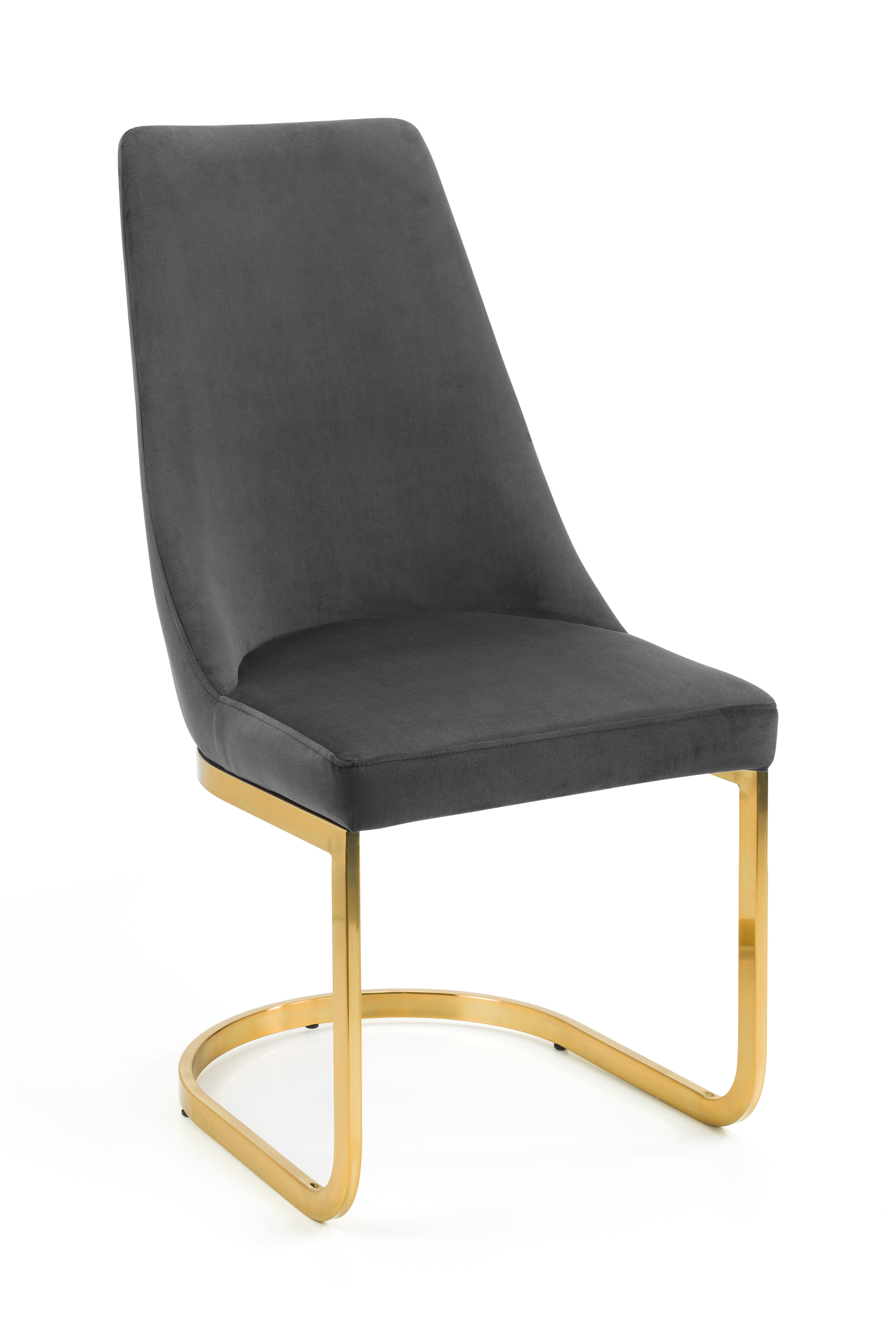 Vittoria Cantilever Dining Chairs - Grey (Set Of 2)