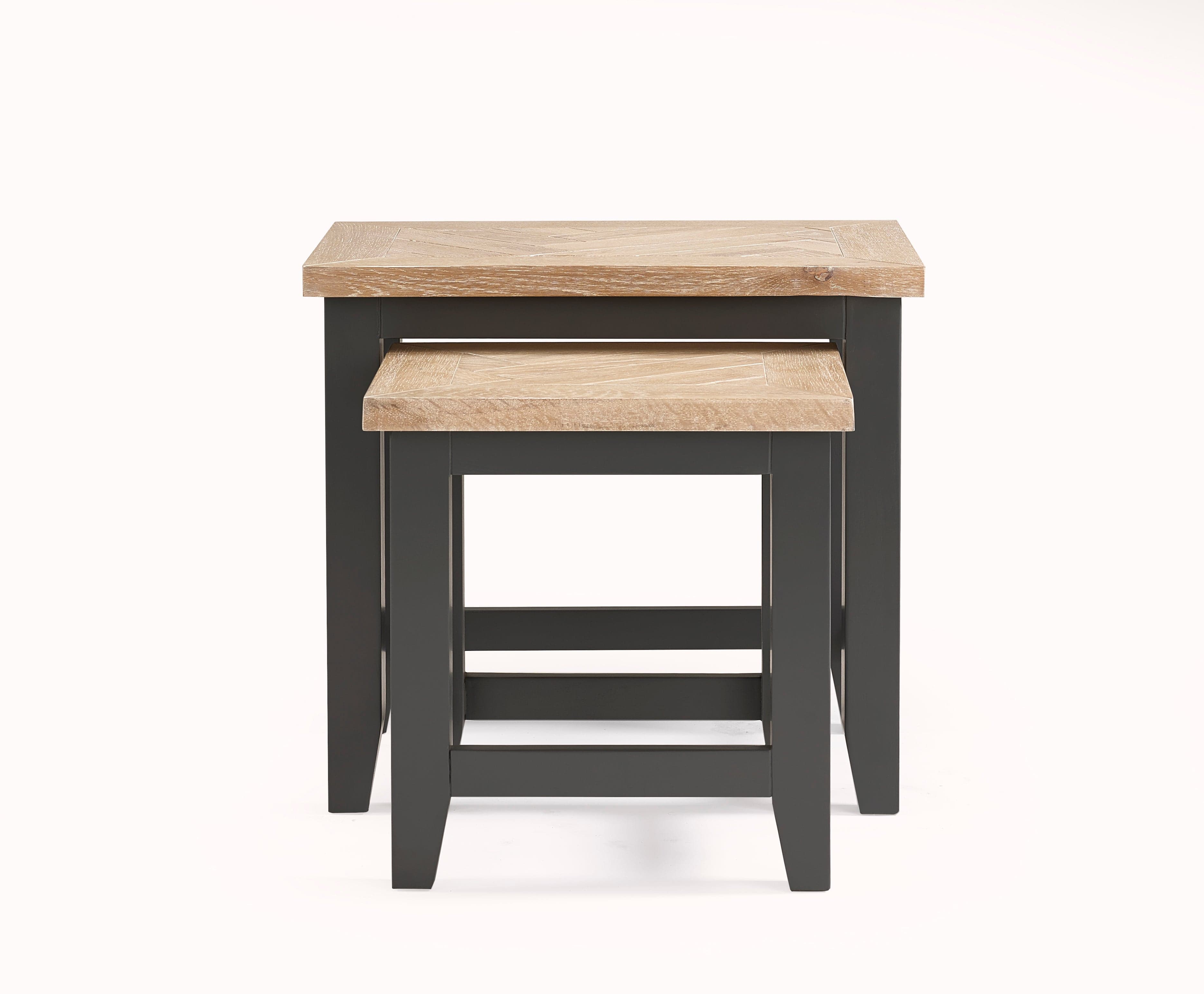 Bordeaux Nest Of Tables Dark Grey