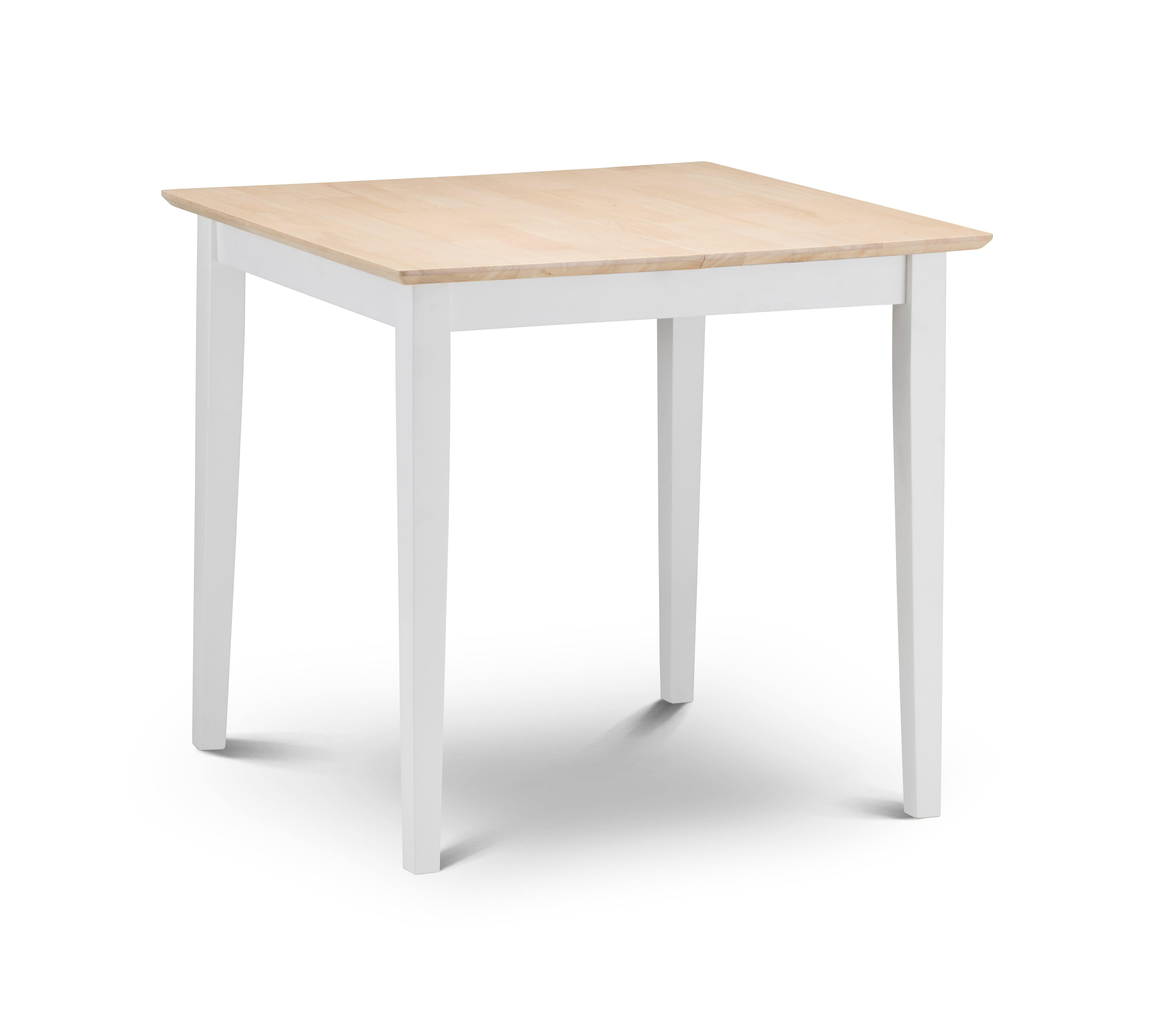 Rufford 2-Tone Dining Table Ivory/Natural