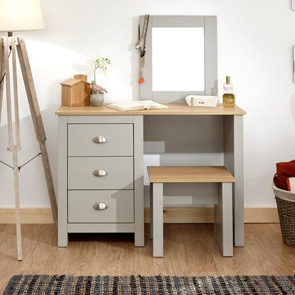 Lancaster Dressing Table Set Grey