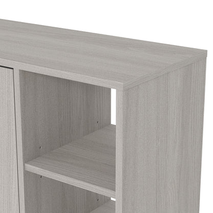 Bideford Shoe Cabinet Warm Grey Oak