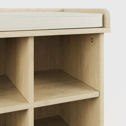 GFW Shoe Bench Kempton Shoe Bench Oak Bed Kings