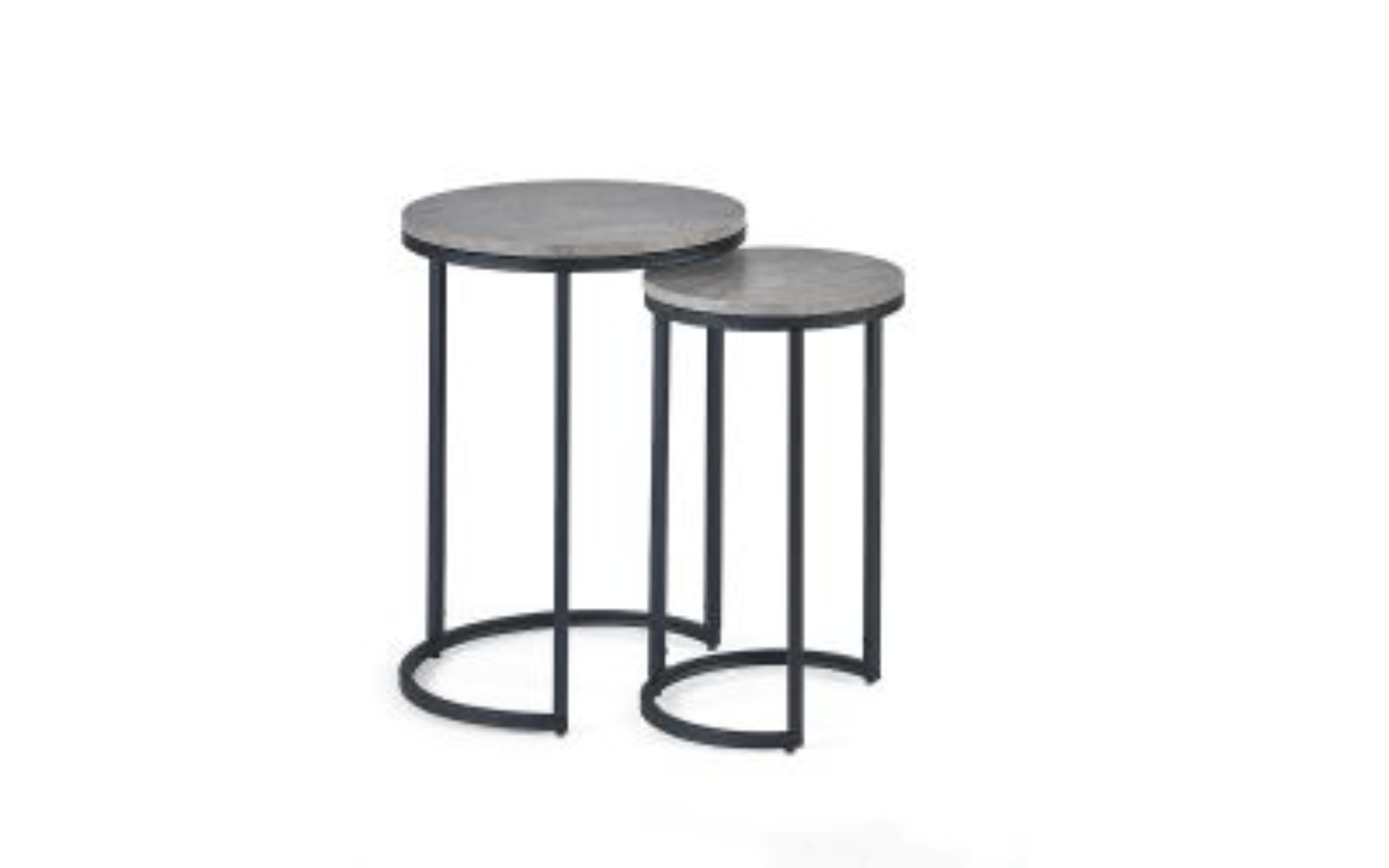 Julian Bowen Side Table Staten Round Nesting Side Tables Bed Kings