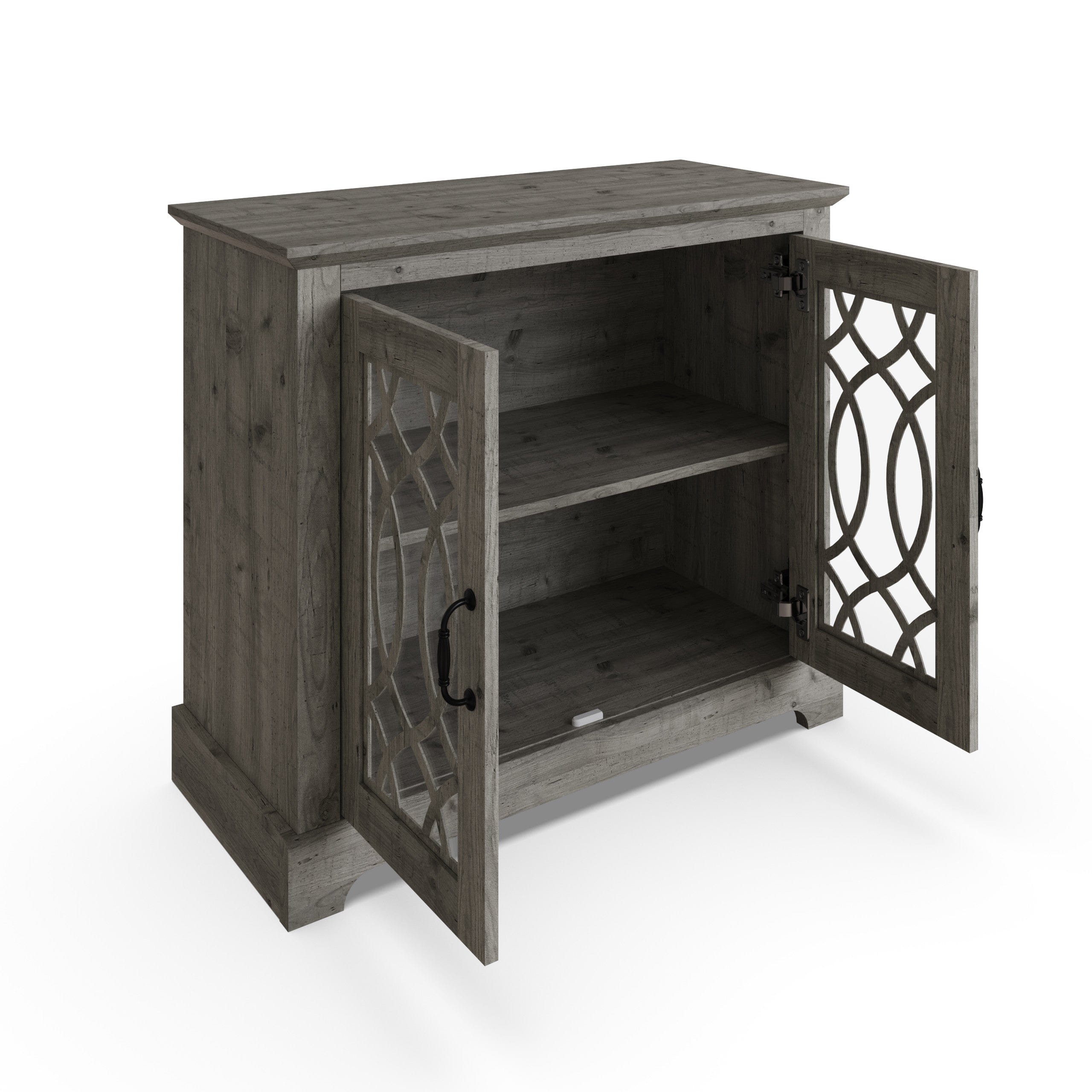 GFW Sideboard Amelie 2 Door Sideboard Mexican Grey Bed Kings