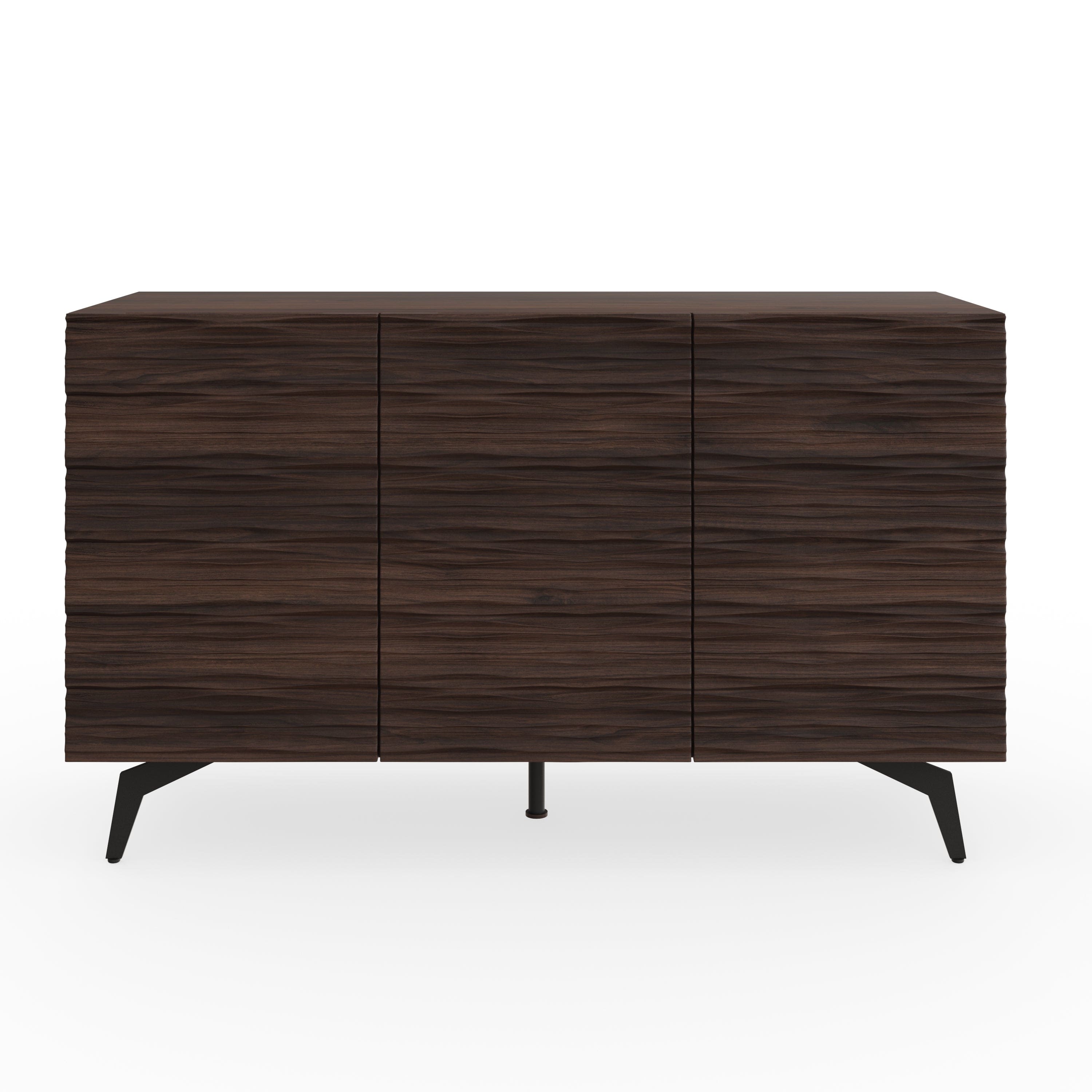 GFW Sideboard Bantham Large Sideboard Dark Walnut Bed Kings