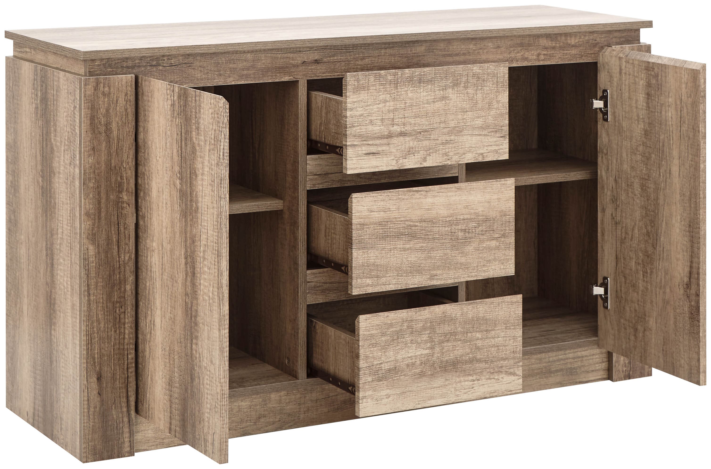 GFW Sideboard Canyon Oak Sideboard Bed Kings