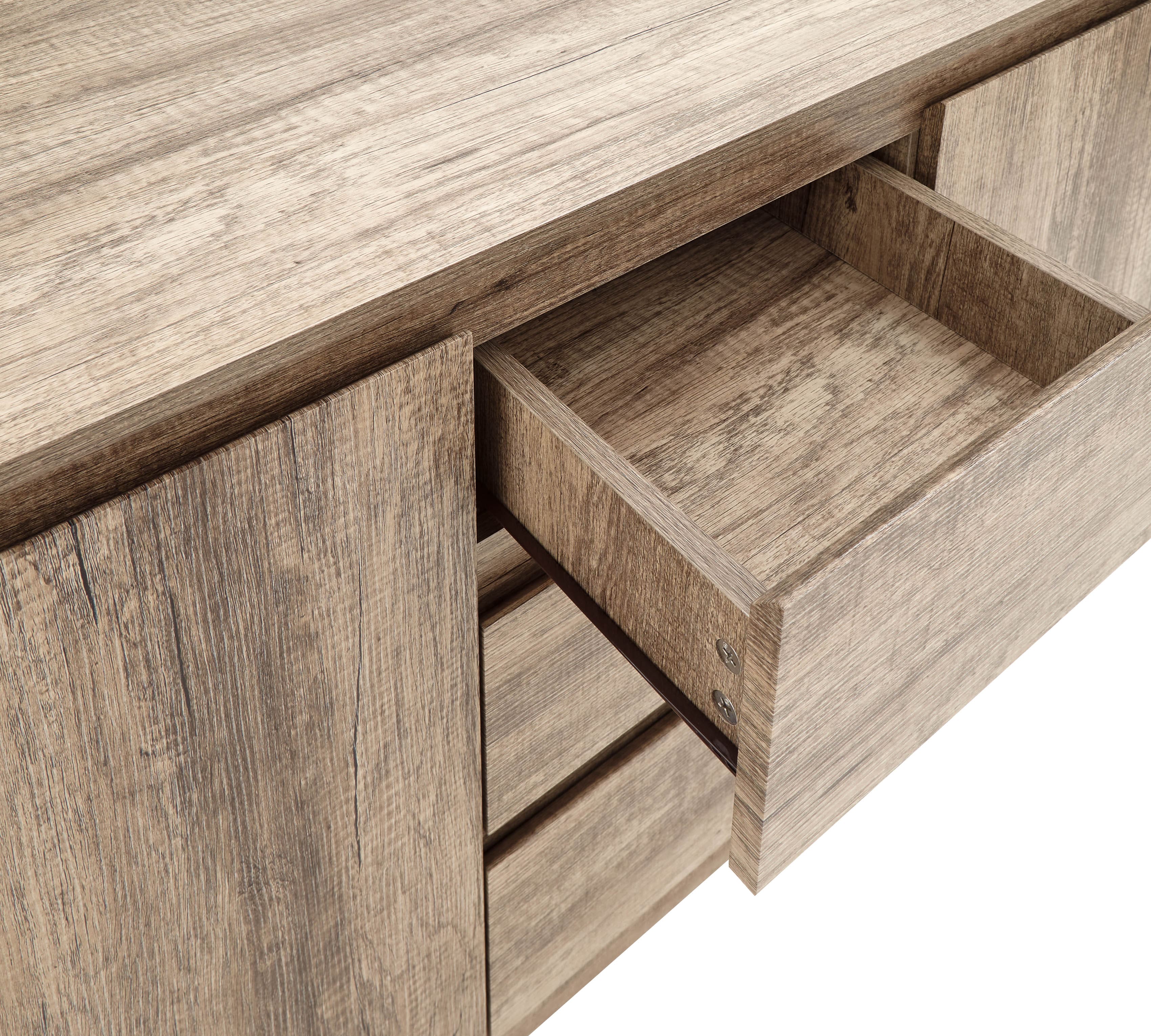 GFW Sideboard Canyon Oak Sideboard Bed Kings