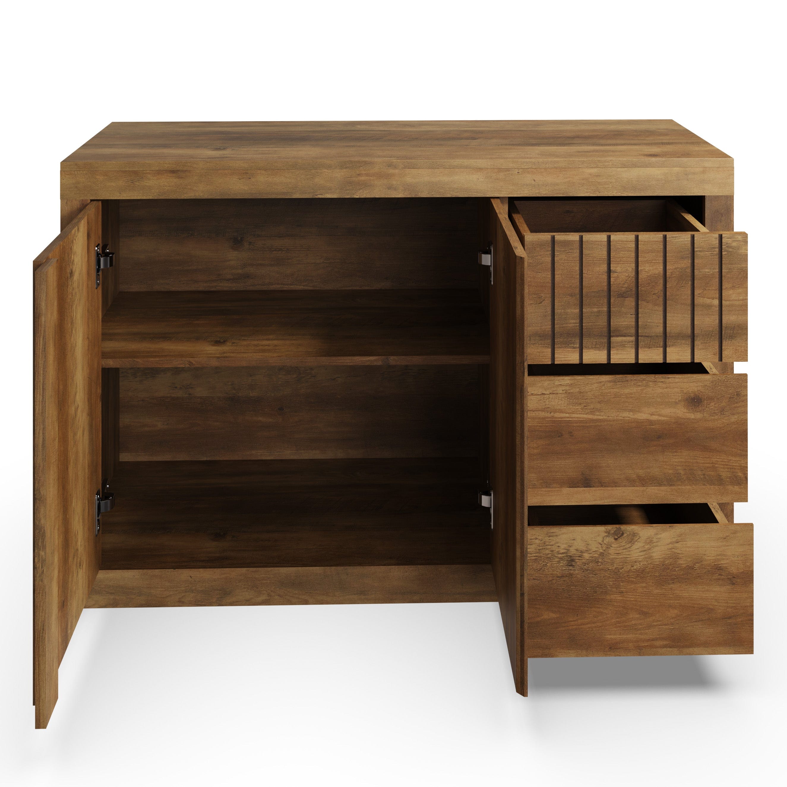 GFW Sideboard Cartmel Sideboard Knotty Oak Bed Kings