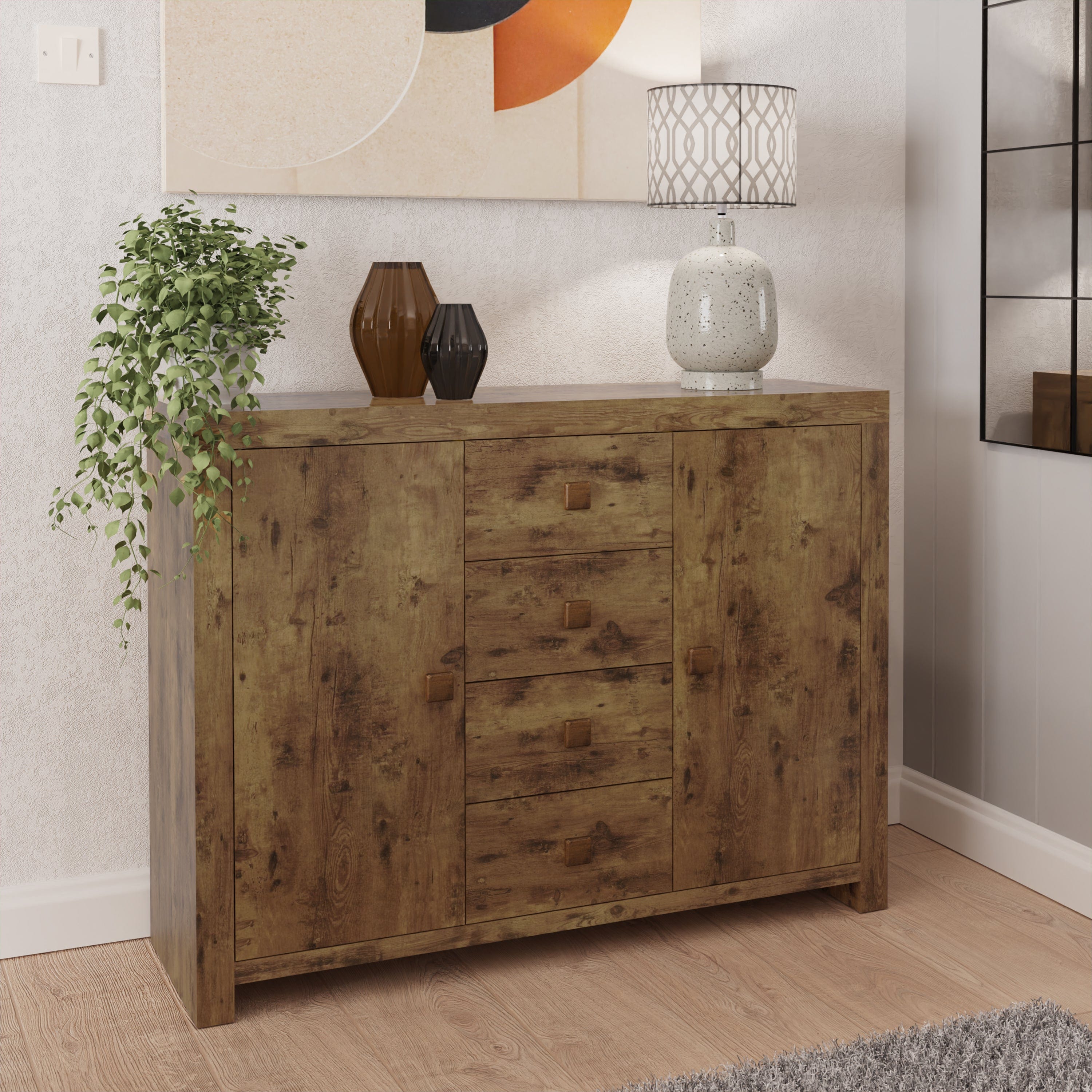 GFW Sideboard Jakarta Large Sideboard Mango Bed Kings