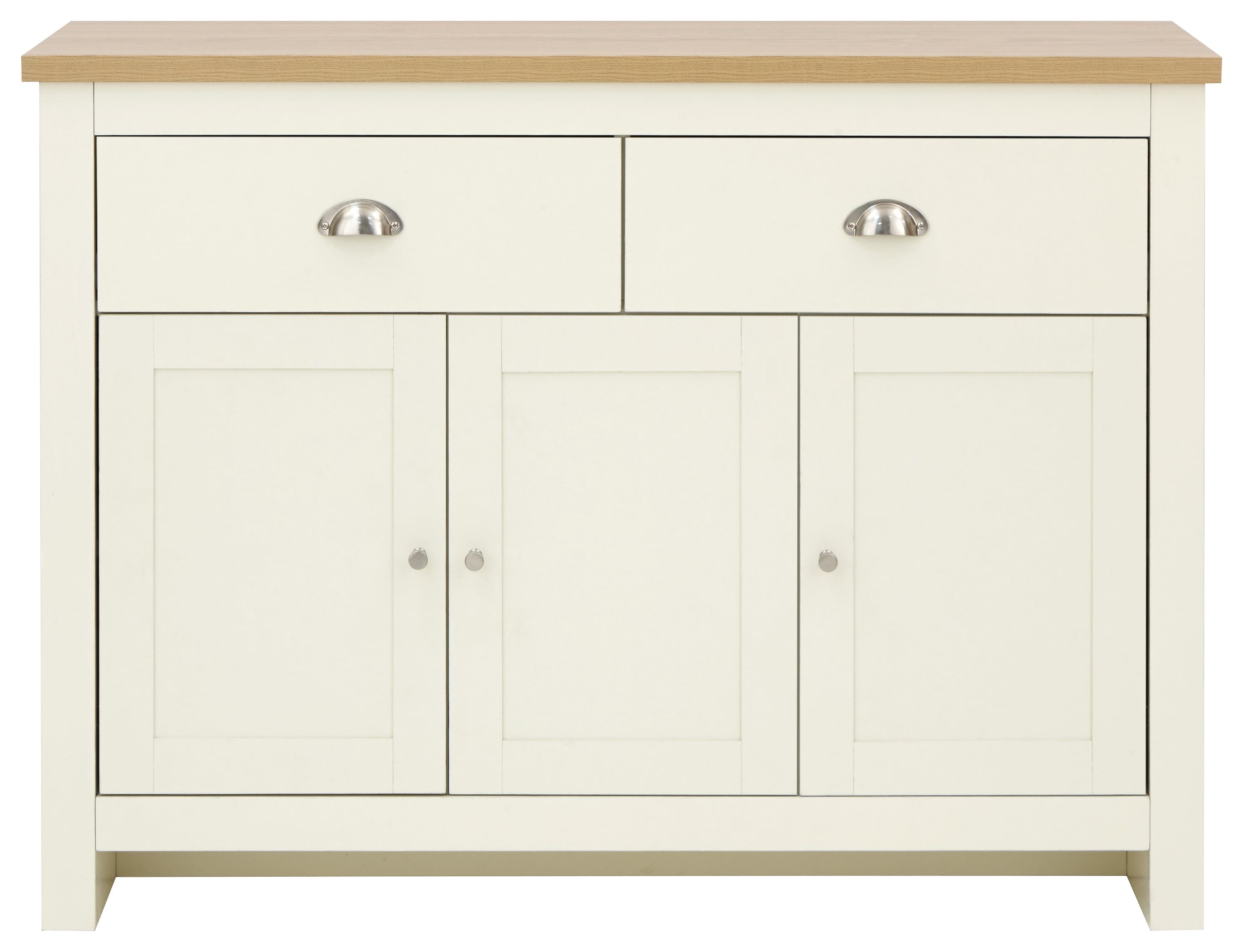 GFW Sideboard Lancaster Large Sideboard Cream Bed Kings