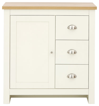 GFW Sideboard Lancaster Multi Unit Cream Bed Kings
