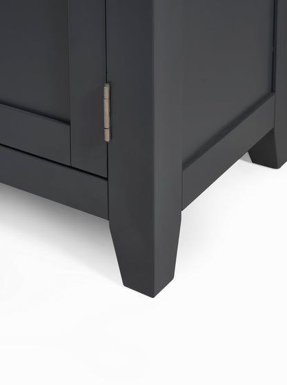 Julian Bowen Sideboard Bordeaux Sideboard Dark Grey Bed Kings