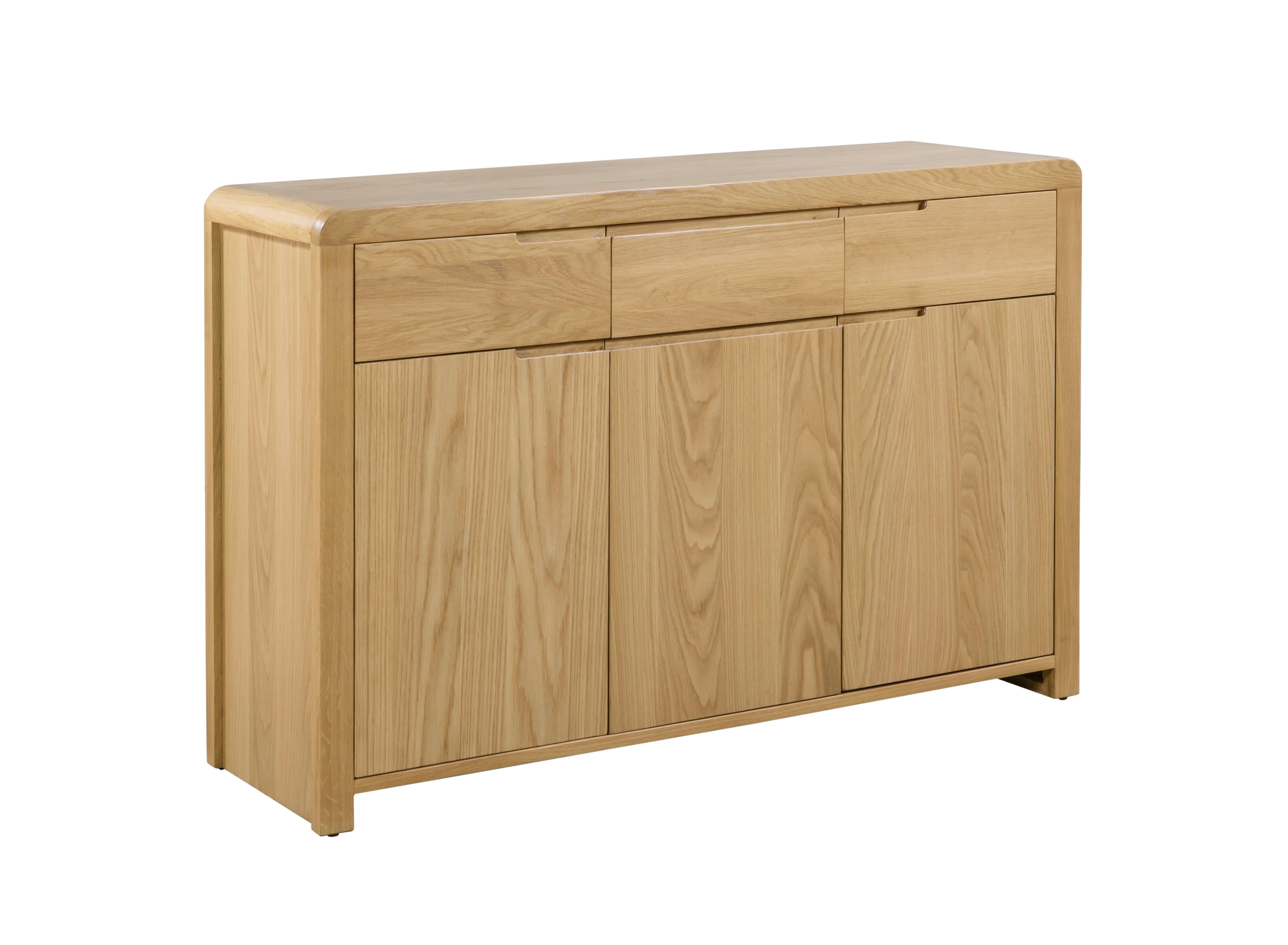 Julian Bowen Sideboard Curve Oak Sideboard Bed Kings