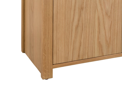 Julian Bowen Sideboard Curve Oak Sideboard Bed Kings