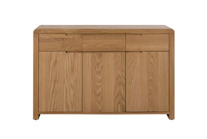 Julian Bowen Sideboard Curve Oak Sideboard Bed Kings
