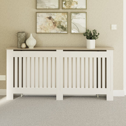 Longslow Radiator Cover Extra Large White