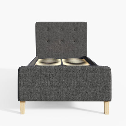 Ashbourne Ottoman Bed Dark Grey