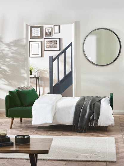 Julian Bowen Sofa Bed Andi Sofa Bed - Green Bed Kings