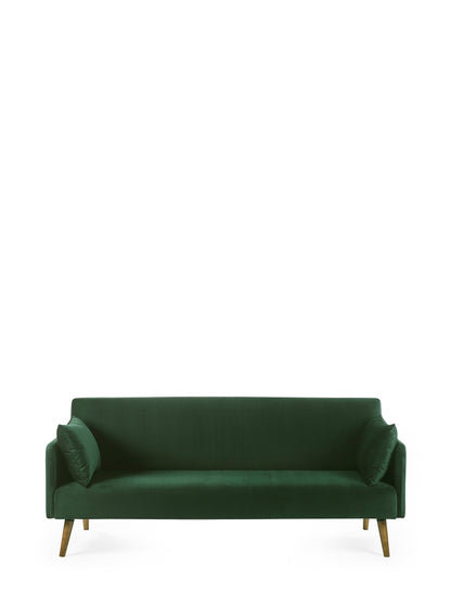 Julian Bowen Sofa Bed Andi Sofa Bed - Green Bed Kings