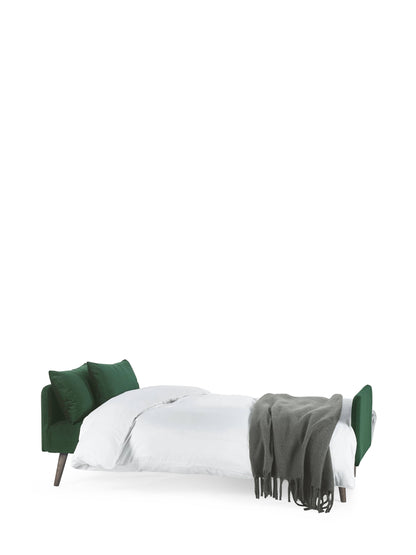Julian Bowen Sofa Bed Andi Sofa Bed - Green Bed Kings