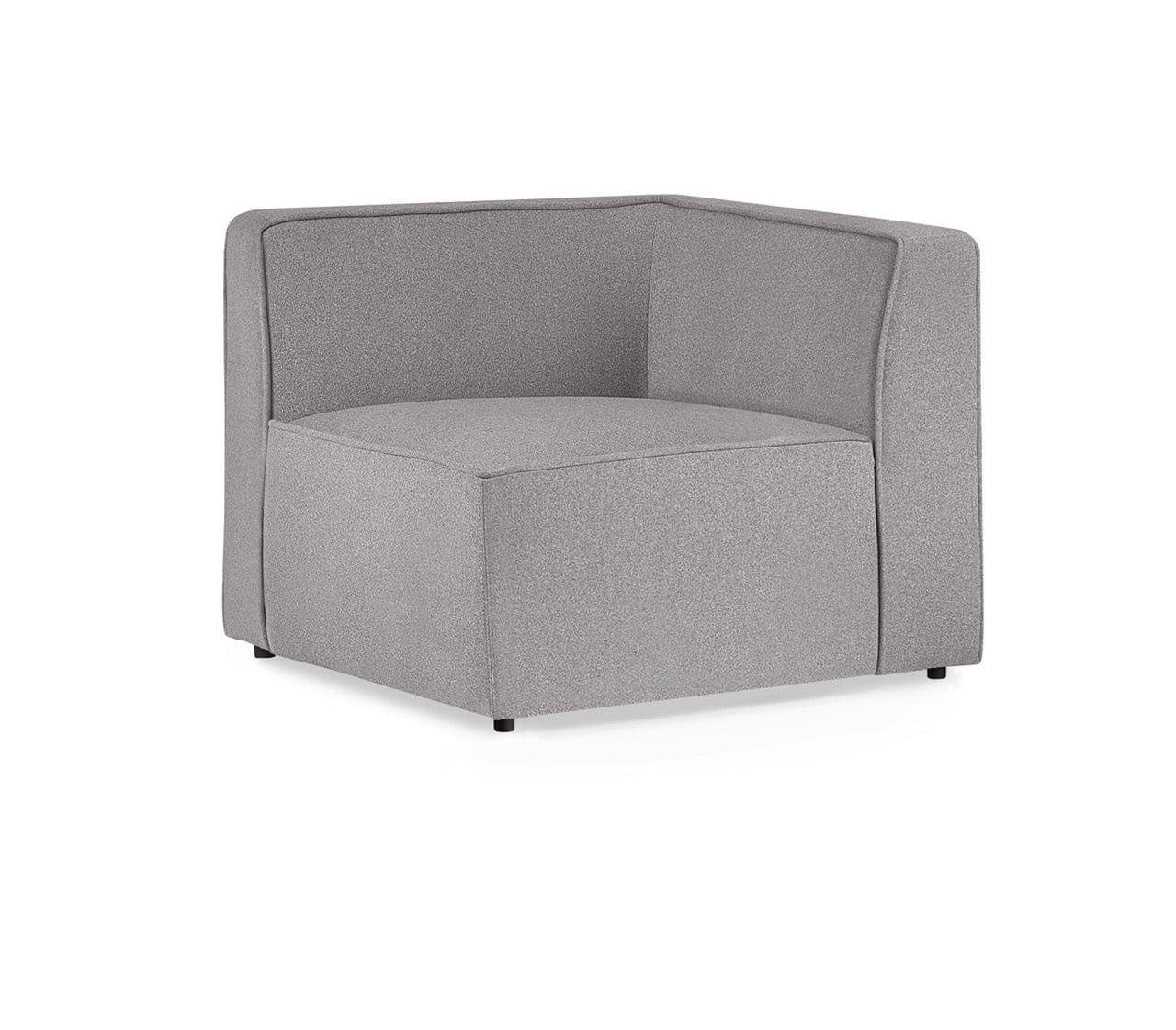 Julian Bowen Sofa Corner Lago Combination Sofa  - Grey Bed Kings