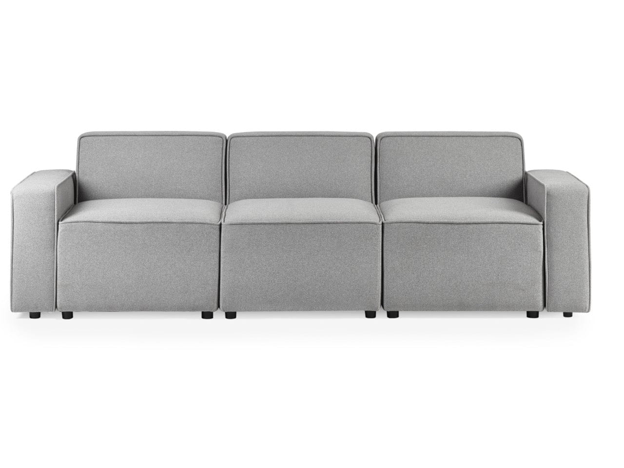 Julian Bowen Sofa Lago Combination Sofa  - Grey Bed Kings