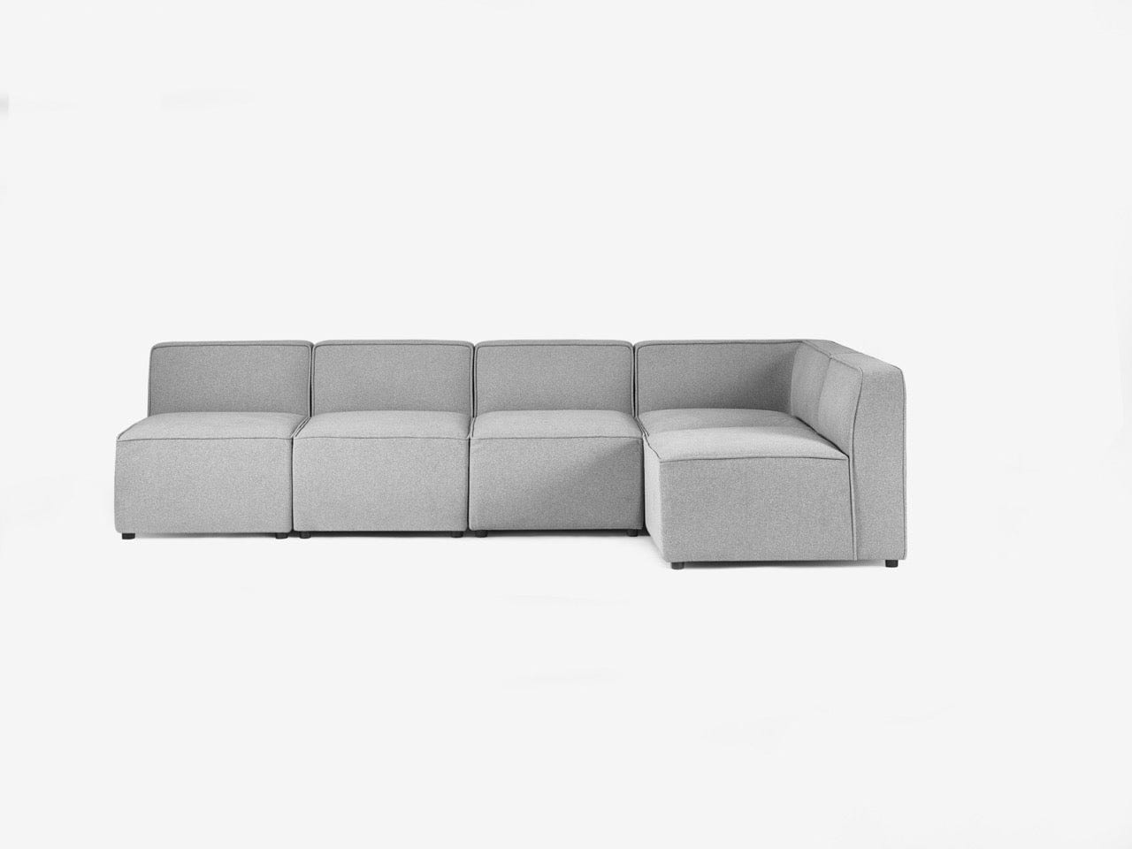 Julian Bowen Sofa Lago Combination Sofa  - Grey Bed Kings