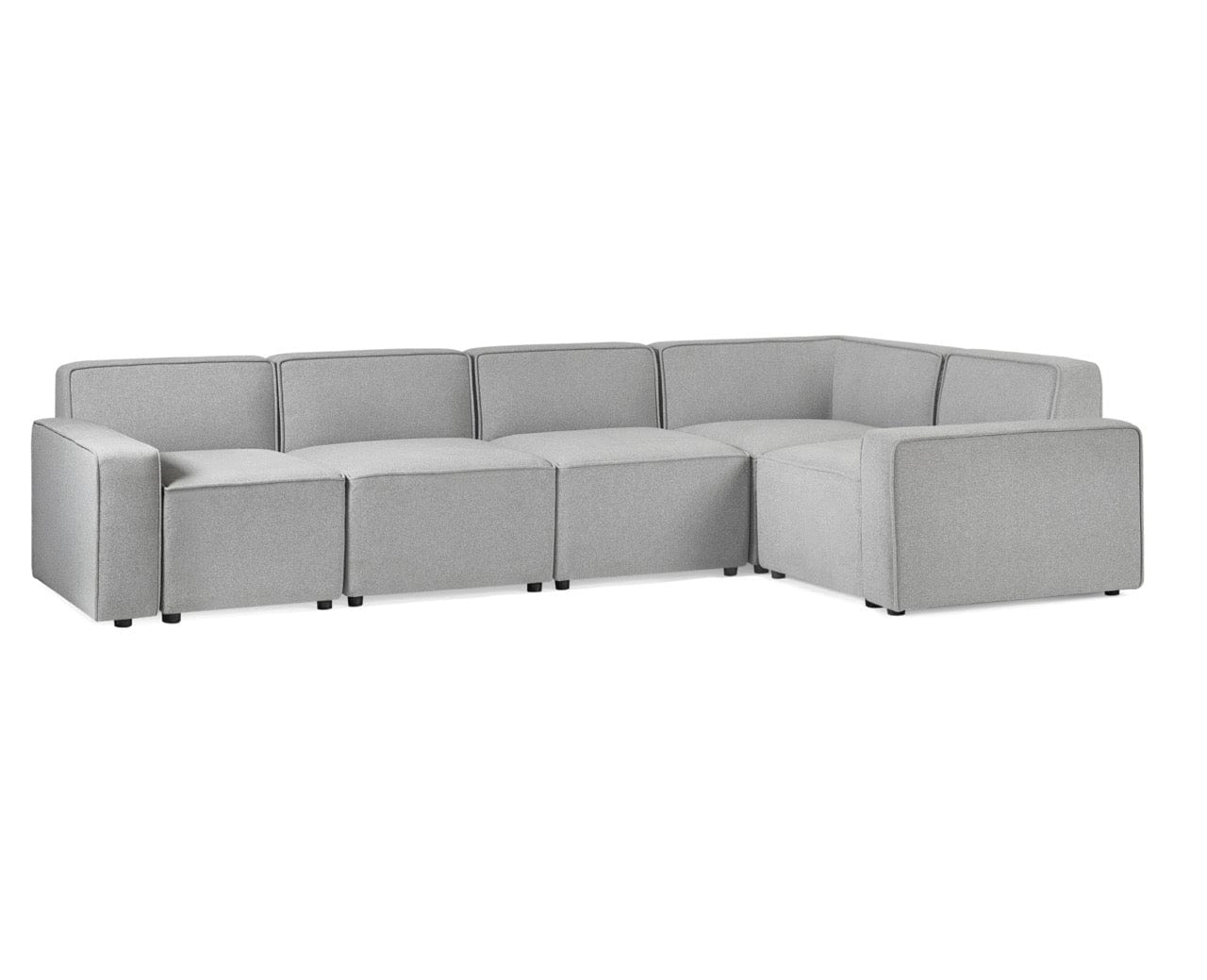 Julian Bowen Sofa Lago Combination Sofa  - Grey Bed Kings