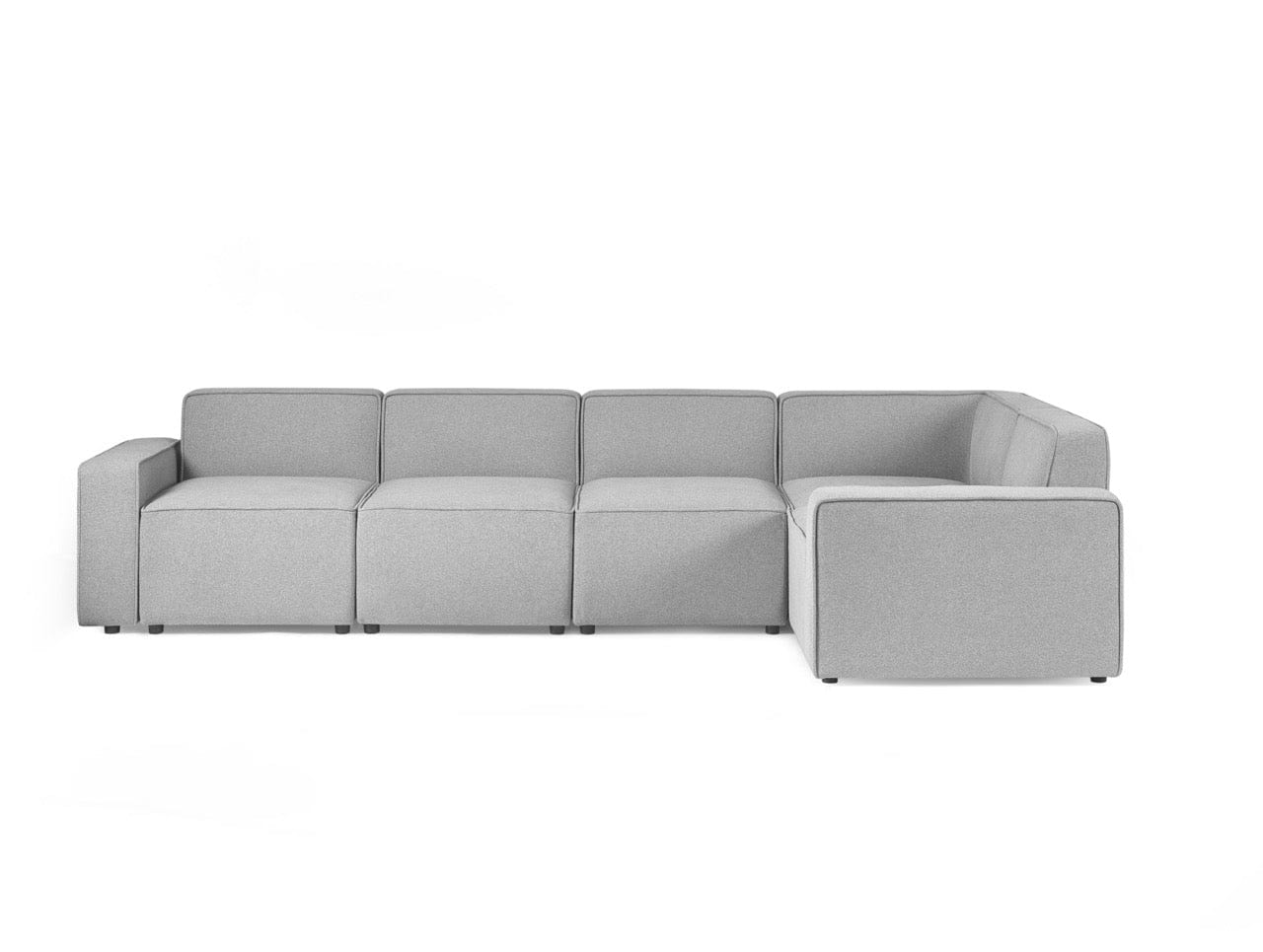 Julian Bowen Sofa Lago Combination Sofa  - Grey Bed Kings