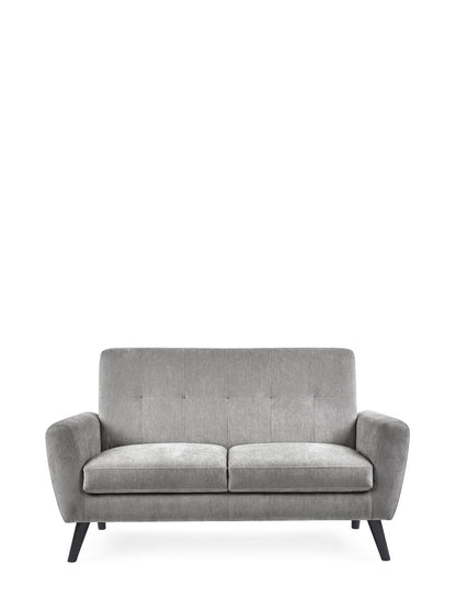 Julian Bowen Sofa Monza 2 Seater Sofa - Dove Bed Kings