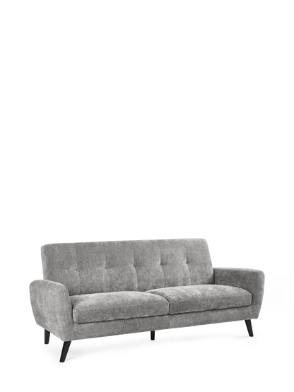 Julian Bowen Sofa Monza 3 Seater Sofa - Dove Bed Kings