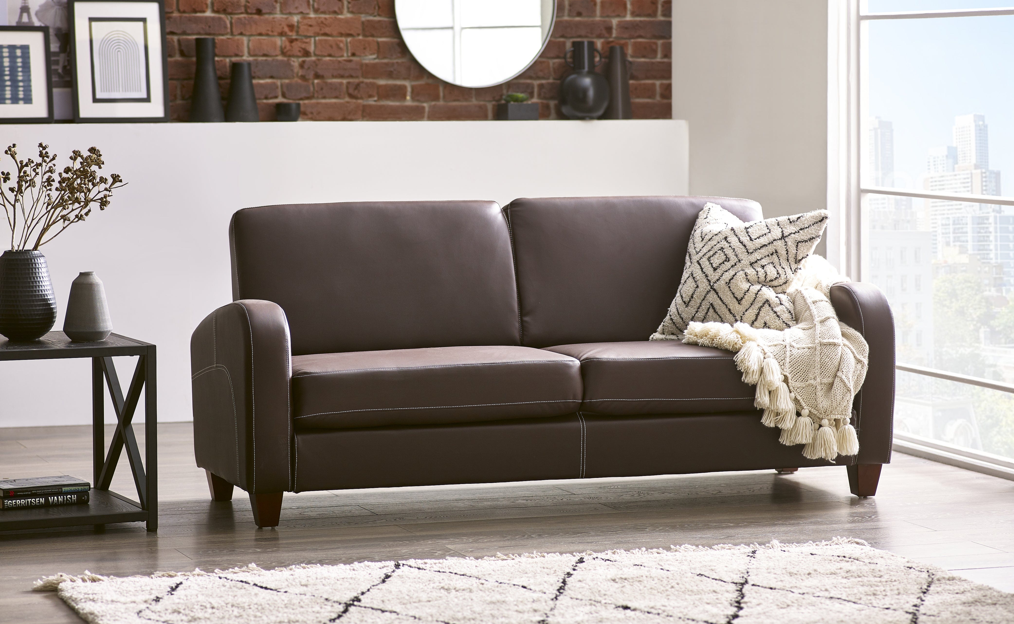 Julian Bowen Sofa Vivo 3 Seater Sofa Bed Kings