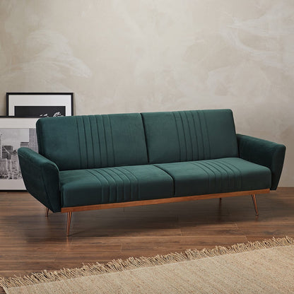 LPD Sofabed Nico Green Sofa Bed Bed Kings