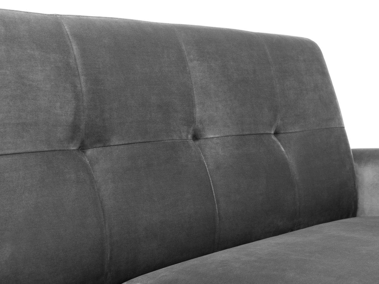 Julian Bowen Sofabeds Monza Sofabed In Dark Grey Velvet Bed Kings