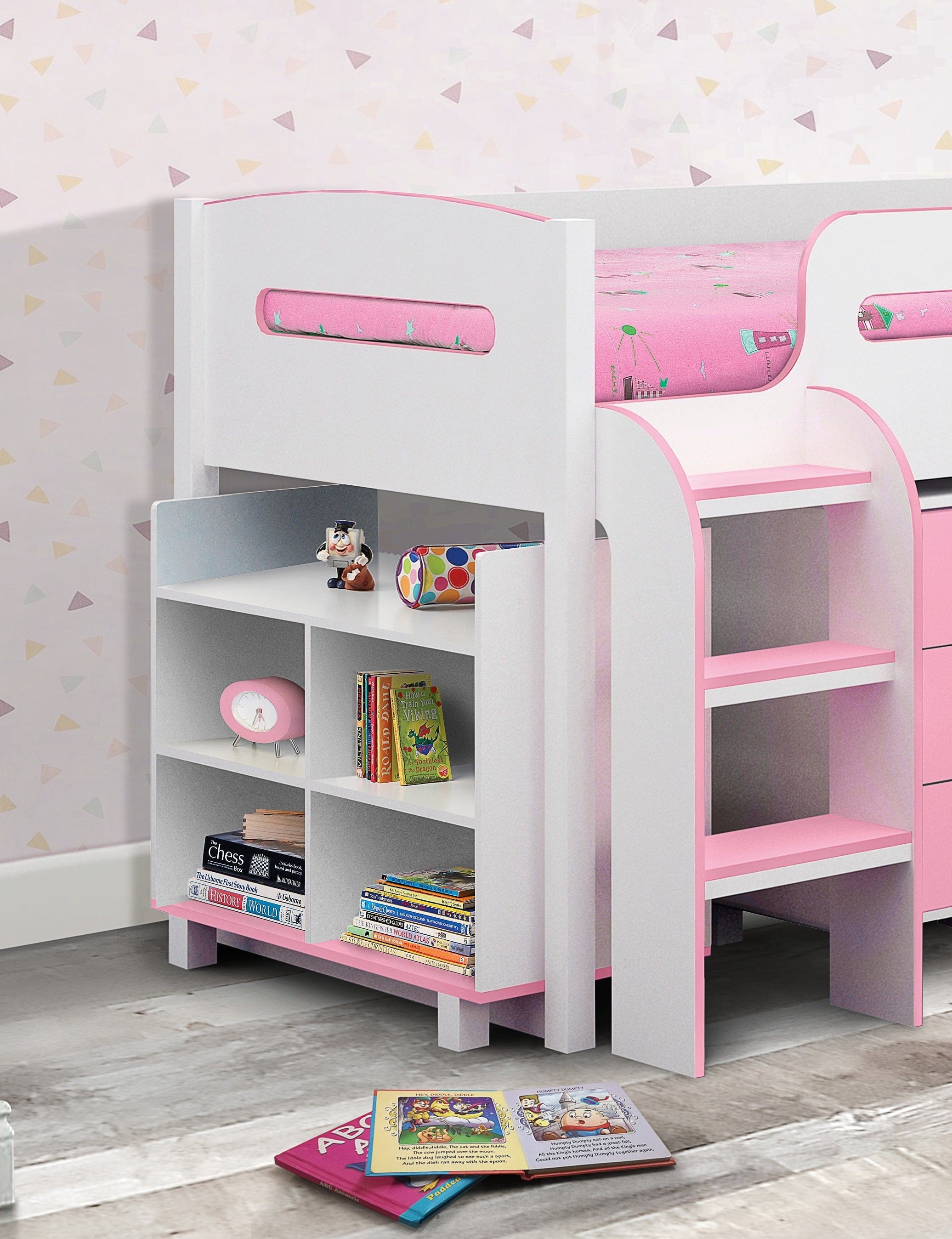 Kimbo Pink Cabin Bed