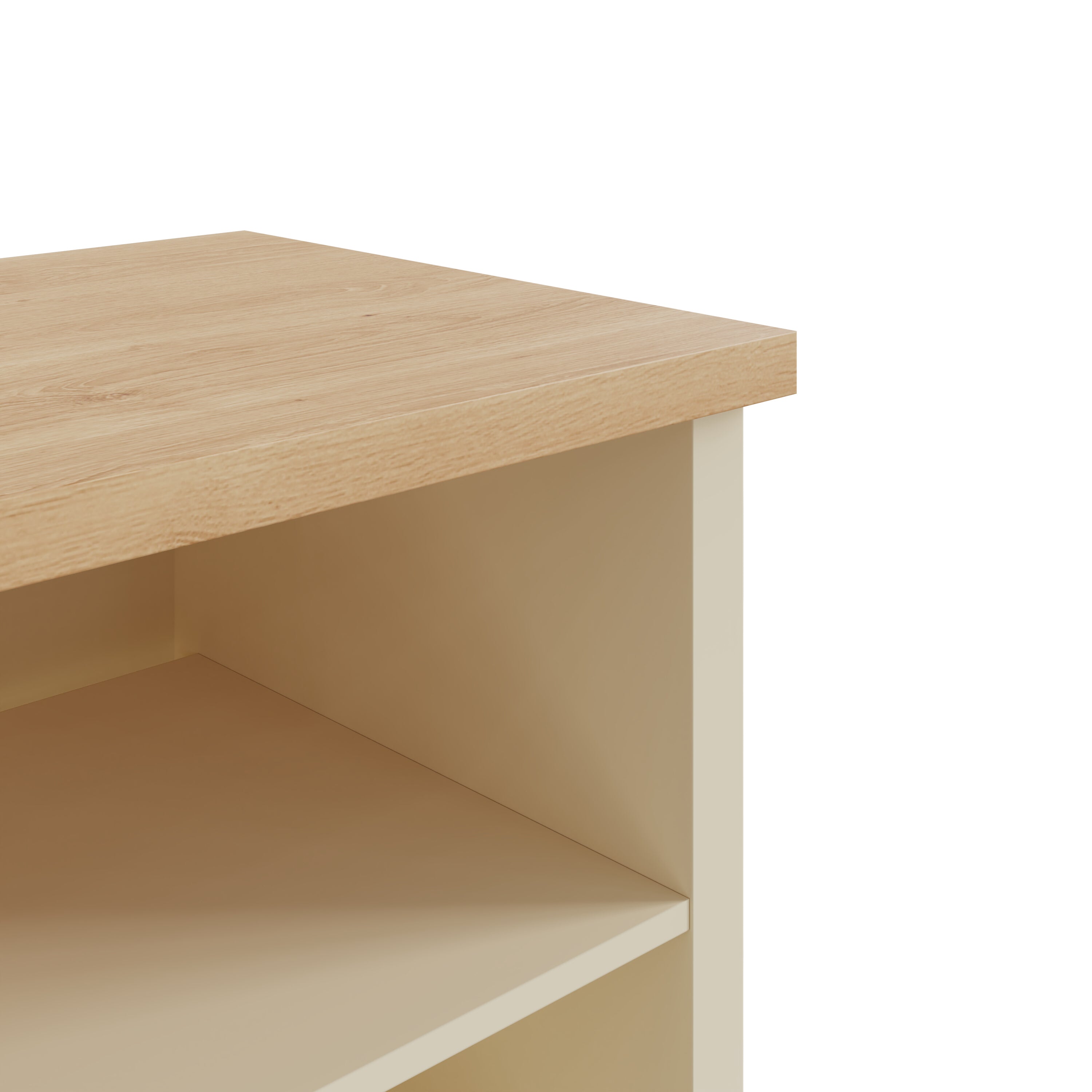 Lancaster Small TV Cabinet Cream