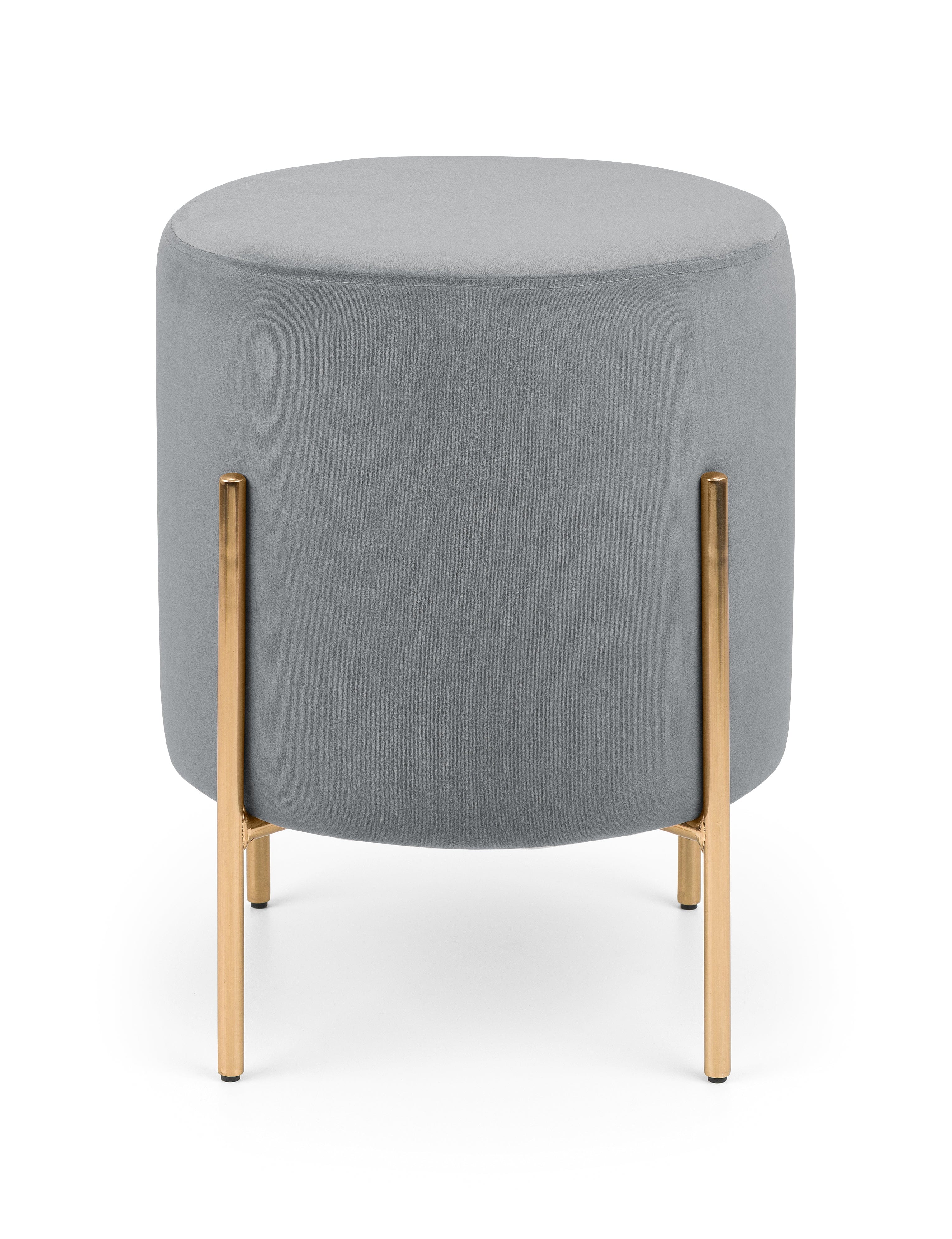 Julian Bowen Stool Harrogate Stool - Grey Bed Kings