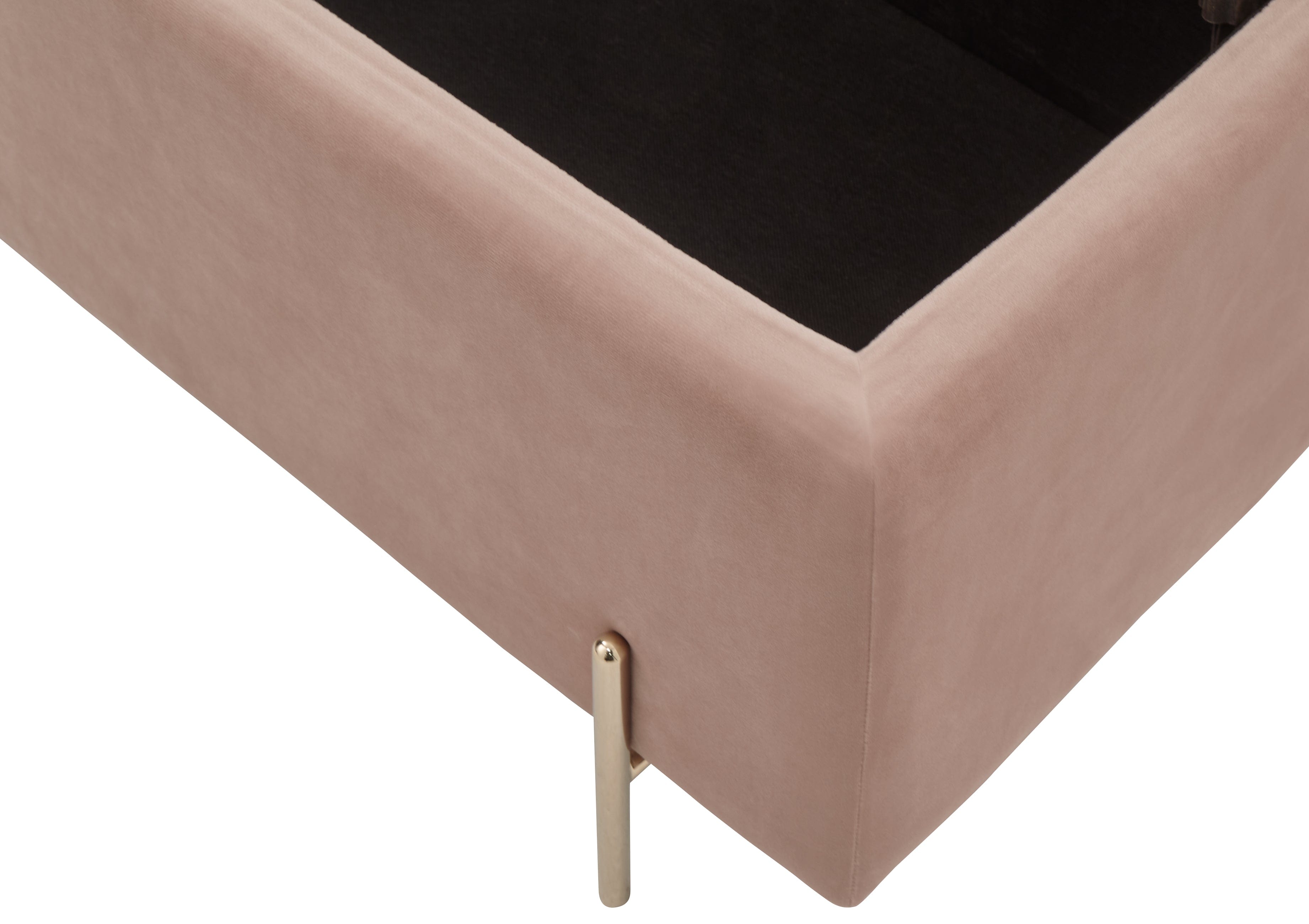 GFW Storage Ottoman Mystica Ottoman Storage Bench Blush Pink Bed Kings