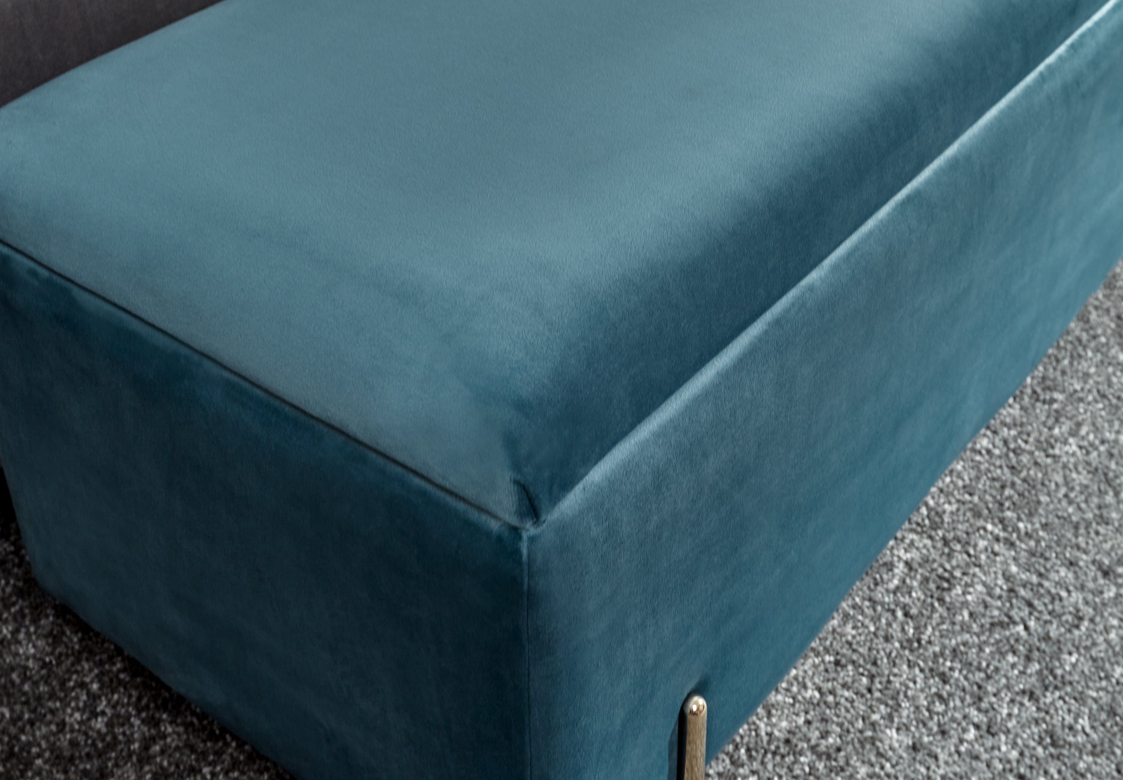 GFW Storage Ottoman Mystica Ottoman Storage Bench Teal Bed Kings