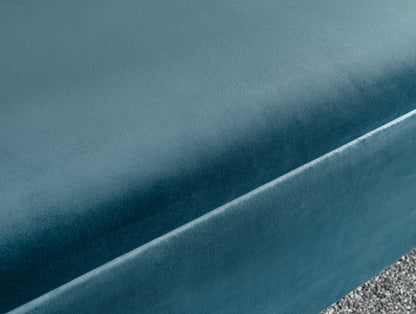 GFW Storage Ottoman Mystica Ottoman Storage Bench Teal Bed Kings