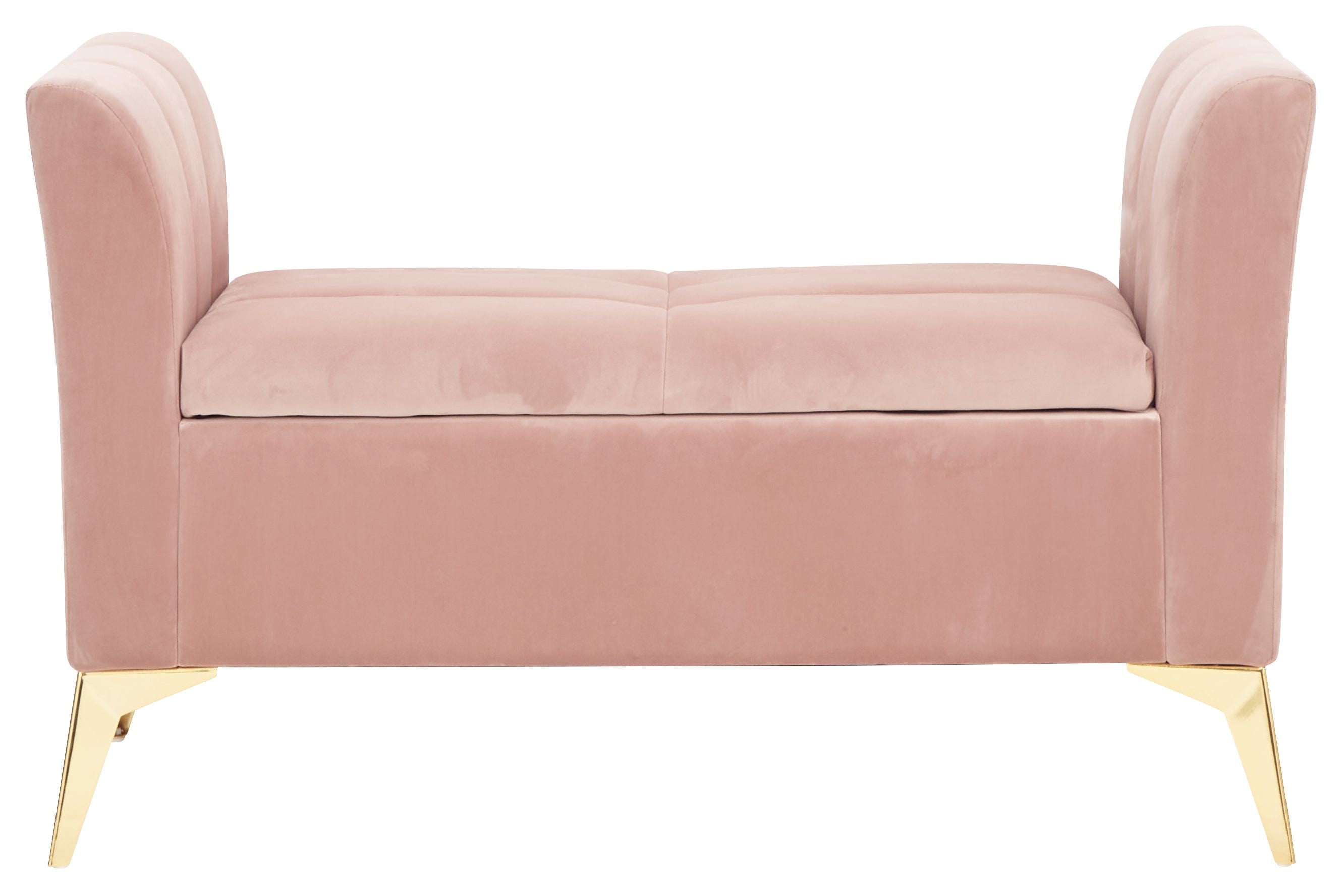 GFW Storage Ottoman Pettine Ottoman Storage Bench Blush Pink Bed Kings