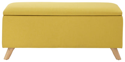 GFW Storage Ottoman Secreto Ottoman Mustard Bed Kings