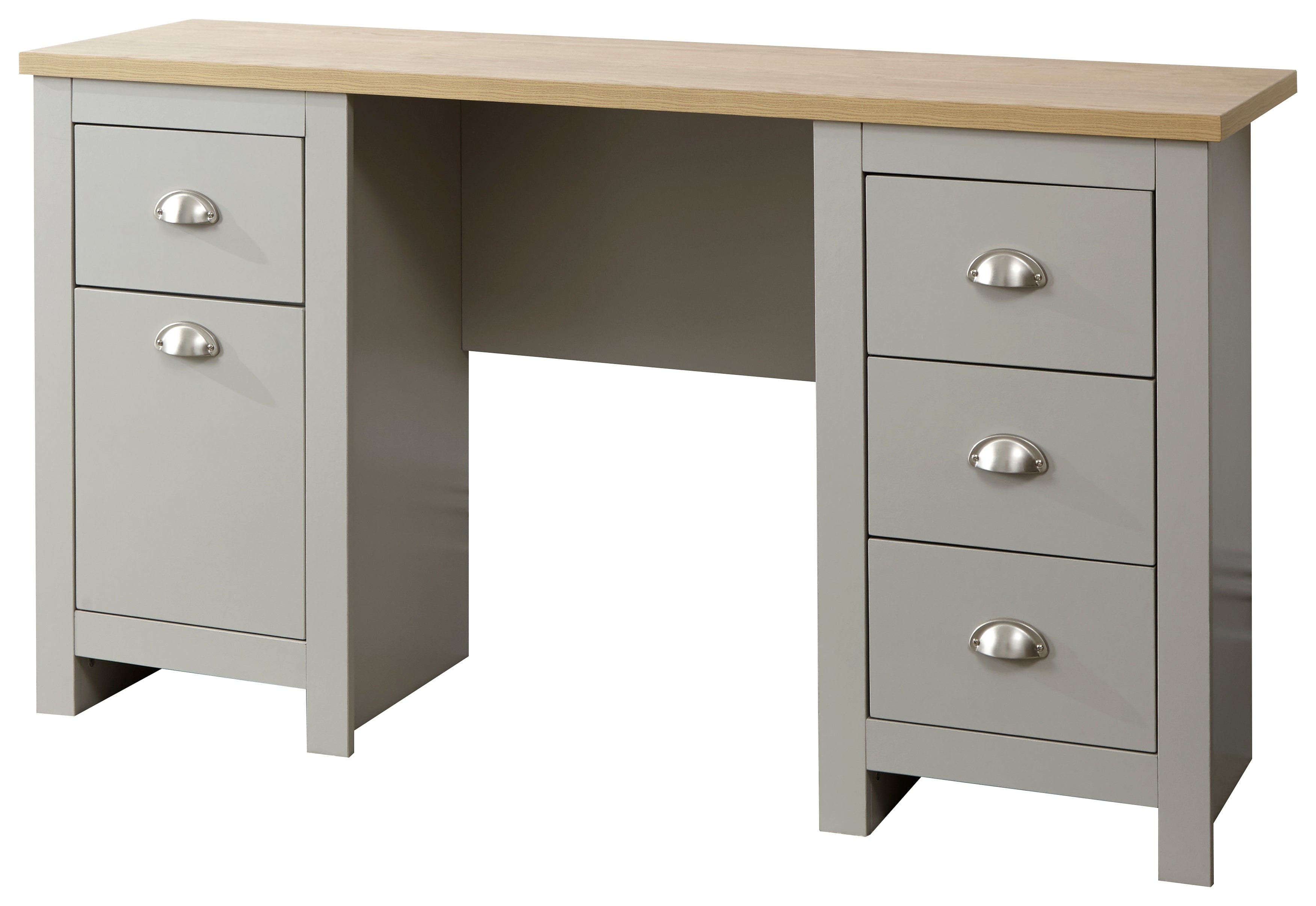 GFW Study Desk Lancaster Study Desk Grey Bed Kings