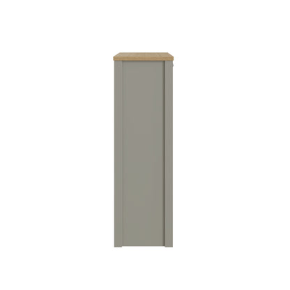 Lancaster 2 Door Shoe Cabinet Grey